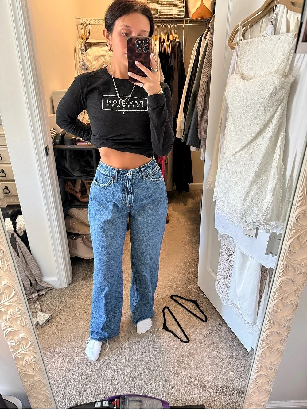 Abercrombie & Fitch The Loose High Rise Curve Love Jeans Waist 28